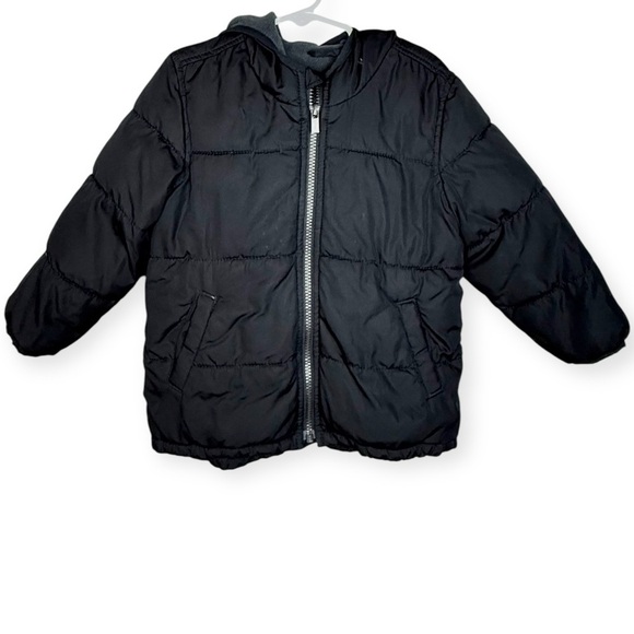 Old Navy Kids Black Puffer Jacket - Picture 2 of 5
